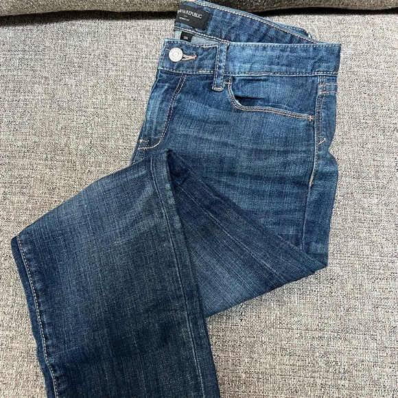 EUC Banana Republic Cuffed and Cropped Skinny Jeans - Picture 1 of 4